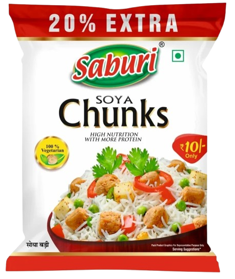 Saburi Soya Chunks (100 pcs)