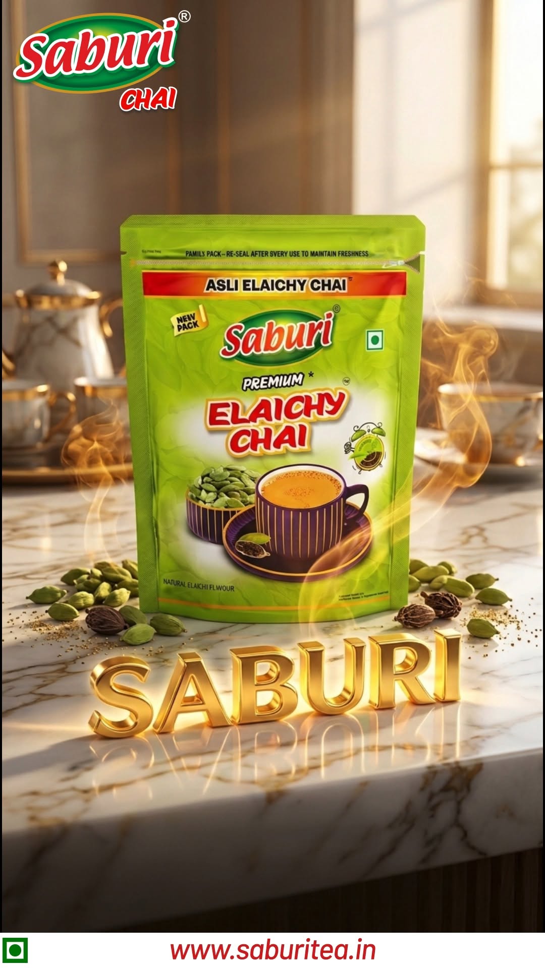 Saburi Elaichi Tea